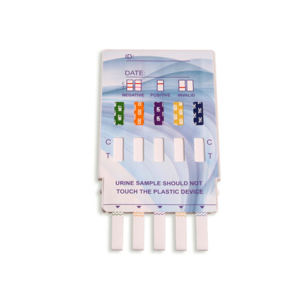 urine test multi panel dip card open